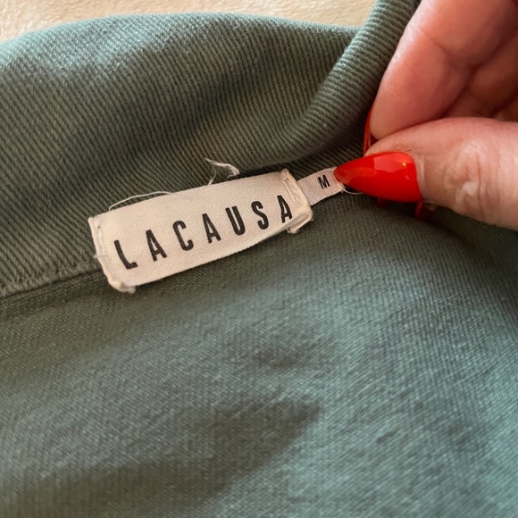 Lacausa Milwood Jumpsuit - Seaweed - Picture 6 of 6